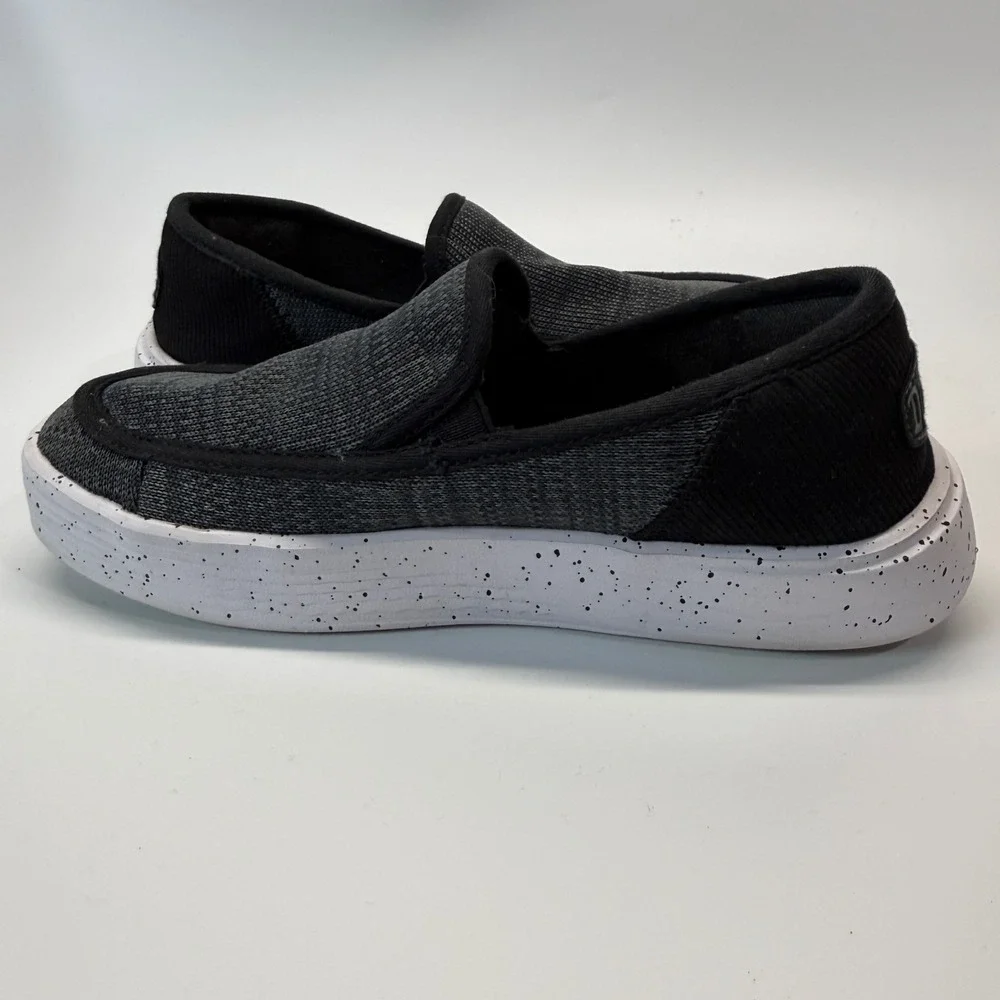 Hey Dude Sunapee W Sport Mesh Slip Pull On Shoe 40241-001 Black Women 7 - Picture 10 of 14